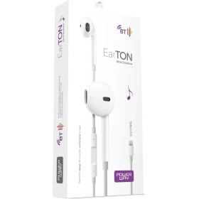Resim Powerway iPhone Girişli Kulaklık 7-8-X-11-12-13 Uyumlu Versiyon Seçmeyen Lightning Kablolu Kulaklık 