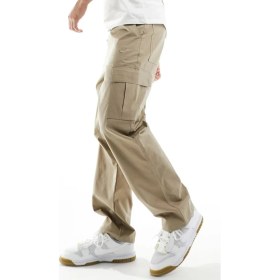 Resim Nike Club Chino Woven Trousers Canvas Cargo Pant Dokuma Canvas Kargo Cepli Pantalon Bej 