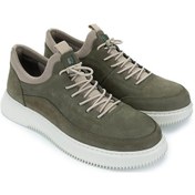 Resim Tamer Tanca Erkek Hakiki Deri Yeşil Nubuk Sneakers & Spor Ayakkabı 298 9169-f412 Erk Ayk Y25 Olıve Dante Yeşil 