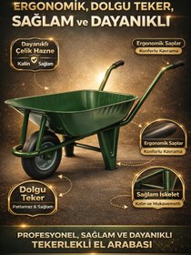 Resim TEKSAN Feza Dolgu Teker El Arabası 