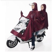 Resim Artfulabode Yağmurluk Suya Süper Motosiklet Kapşonlu Kahverengi Dayanıklı Pv 