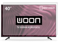 Resim WOON WN40LEDA10 Tv Ekran Koruyucu - Woon 40\ inç Ekran Şeffaf Koruma Paneli 