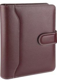 Resim Organizer Ajanda Tarihsiz Çizgili 17x22 CM - Bordo 