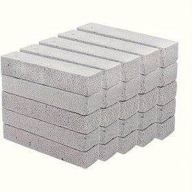Resim 5/10/15 Adet Mermer Pumis Taşı Temizleme Çubuğu - Kireç, Sert Su Halkaları İçin Güçlü Ovma Gücü - Çok Yüzeyli Tuvalet, Banyo, Mutfak, Izgara & Fayans Temizleyici - Dayanıklı Pas Dirençli Sünger, Sağlam Tasarım, Uzun Ömürlü Kullanım, Etkili Kireç Çıkarıcı, Ev Temizliği 