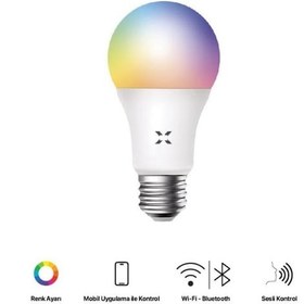 Resim Xenon Smart Akıllı Wi-Fi Led RGB Akıllı Ampul Google Home ve Alexa Uyumlu Renkli Lamba X7021 5 Adet 
