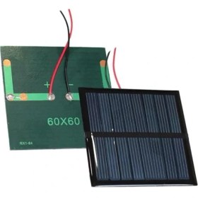 Resim Sb Shopping GP-18279 Solar Güneş Paneli 60X60MM 4.2V-0.6W (Öğrenciler Için) 