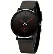 Resim Fochsia Lıge Erkek Ultra İnce Ip68 Su Geçirmez Siyah Kırmızı Silikon Kordonlu Spor Kuvars Saat Diğer 