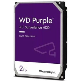 Resim Wd 3.5 Purple 2tb 5400rpm 64mb Sata3 Güvenlik Hdd Wd23purz 7/24 3 Yıl Resmi Dist. Garantili 