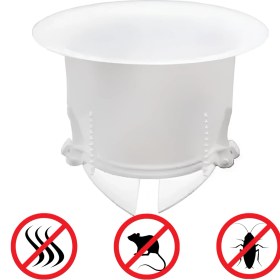 Resim Desiphon Koku Önleyici Wc-Matik Sessiz Wc Tuvalet Kapağı Haşere-Fare Önleyici Tuvalet Kapağı 