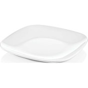 Resim POLYMEL Melamin Kare Servis Tabağı 17 Cm (12 Adet) 