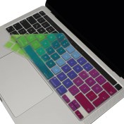 Resim McStorey Macbook Pro Klavye Kılıfı 13inç M1-M2 Türkçe Q Baskı A2338 2289 2251 A2141 ile Uyumlu 
