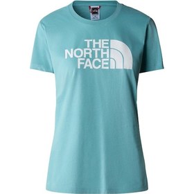 Resim The North Face W Standard S/s Tee - Eu Kadın T-shirt Nf0a7zgglv21 Mavi 