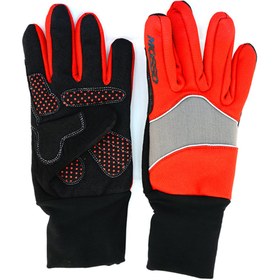 Resim Kron Eldiven - Mosso TP-315-051, Uzun Parmak, Kırmızı 