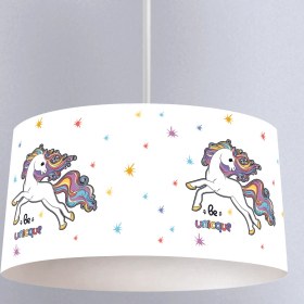 Resim instababyrooms Çocuk Odası Dijital Baskılı Dekoratif Sarkıt Avize Model 106 