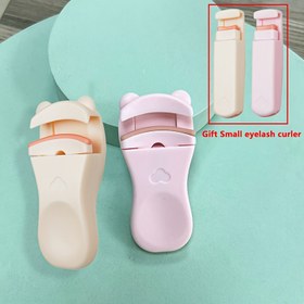 Resim Başlangıçlar için Taşınabilir Kirpik Kıvırıcı - Yumuşak, Gözleri Hasar Vermeyen, Aşağı Kirpikler İçin Tasarlanmış, Yedek Kirpik Klipsleri ile, Kirpikleri Geliştirir, Gözleri Daha Büyük Görünür, Kadınlar İçin Uygun 