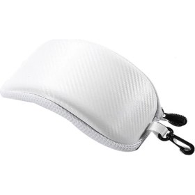 Resim Pshcooe Kayak Kar Gözlüğü Koruyucu Kılıf Anti-Şok Su Geçirmez Motosiklet Gözlük Kutusu Depolama Güneş Gözlüğü Sert Kabuk Çanta-Beyaz (Yurt Dışından) 