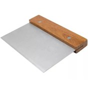 Resim Kitchen Design Lab Paslanmaz Çelik Ahşap Saplı Hamur ve Pasta Şekillendirici Spatula 