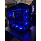 Resim 7 Argb Anime Karakterli Fanlı Pc Kasası 850w 80 Plus Bronze Powerli 360mm Sıvı Soğutmalı Siyah 