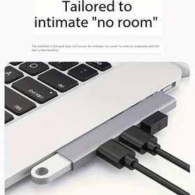 Resim Nuoxi 4'ü 1 arada Mini USB 3.0 Hub, Taşınabilir Dizüstü Bilgisayar Yerleştirme İstasyonu, Kişisel Bilgisayar, Apple Dizüstü Bilgisayar, Flash Sürücü, Konsol, Yazıcı, Kamera, Klavye, Fare ve Daha Fazla USB Cihazı için USB Genişletici 