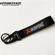 Resim Cdwishbest Akrapoviç Cfmoto Motosiklet Anahtarlık Naylon Kumaş Dikiş Ipi Çinko Alaşım Araba Anahtarlığı Moto Gp Anahtarlık Motosiklet Hayranları Hatıra Hediye (Yurt Dışından) 