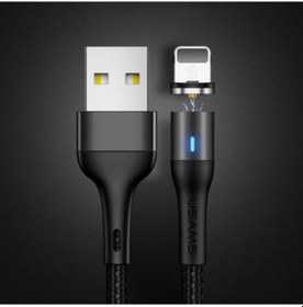 Resim Usams Mıknatıslı Başlık İphone Uyumlu 13-12-11 Usb Şarj Kablosu (225873717) 
