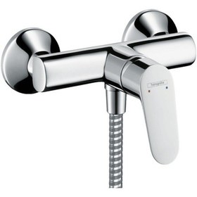 Resim Hansgrohe Focus Tek Kollu Duş Bataryası Aplike Krom 