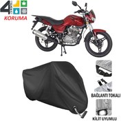 Resim Mondial 125 Mh Drift Motosiklet Branda ( Kilit Uyumlu - Siyah 