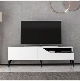 Resim Anya Tv Ünitesi Beyaz 