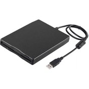 Resim Ximistore9 Usb 2.0 Dışarıdaki 3.5 İnç Disk Sürücü, 1.44mb/720kb Diskleri Okuma-yazma, Siyah, Taşınabilir, Usb İle Çalışır, Windows/mac Uyumlu 