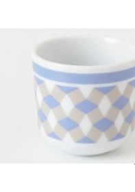 Resim Fincan Takımı, Çok Renkli-desenli, 6 Cl, 6 Adet Açık Bej 