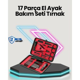 Resim Profesyonel Paslanmaz Çelik Manikür & Pedikür Seti 