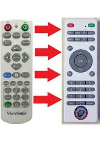 Resim Viewsonic Q-3101 A0001005 Projeksiyon Kumandası 