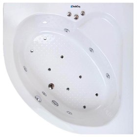 Resim Oval Küvet | Jakuzi | h: 45cm | Mod - 80x80 / Kırmızı / 1 Kişilik 