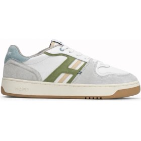 Resim HOFF Beyaz - Gri - Yeşil Erkek Deri Süet Sneaker CAIROLI 
