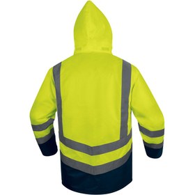 Resim Delta Plus OPTIMUM3 Reflektörlü 5'i 1 Arada Su Geçirmez Parka Sarı - S 