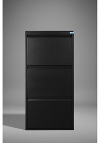 Resim Metal Ayakkabılık 3'lü Model Siyah 