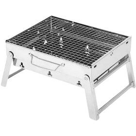 Resim Portatif Katlanabilir Mangal - Madfox Roadtrip Bbq - Silver - 547306 Diğer 