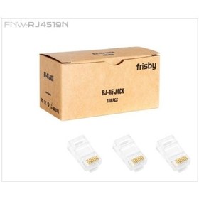 Resim FRISBY FNW-RJ4520N CAT6 RJ45 A.UÇLU 100'lü KONEKTÖR 