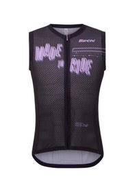 Resim Santini Pulse Made To Ride Büyük Beden Erkek Kolsuz Bisiklet Forması Cs97275cpulse Siyah 