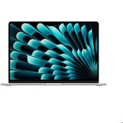 Resim 15” MacBook Air M3 8-Core CPU 10-Core GPU 8GB 256GB SSD Silver Dizüstü Bilgisayar MRYP3TU/A Apple