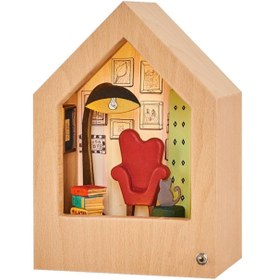 Resim Woody Light Woodykids Story Çocuk Masa Lambası 4805-1 Relax 