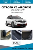 Resim GRAFİCAR Citroen C5 Aircross Konfor Seti - Iç Trim Kumaş Kadife Kaplama - Ses Izolasyon Amaçlı Ürün 