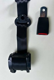 Resim Güventak Emniyet Kemeri 3 Nokta Makaralı Otomatik Emniyet Kemeri - 20 cm Kısa Tokalı (ELR Sistem) 