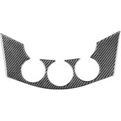 Resim Karbon Fiber Araba Merkezi Kontrol Anahtarı Paneli Toyota Eski Rav4 2006-2013 İçin Dekoratif Etiket, Sol Ve Sağ Sürücü Evrensel 1 Adet 