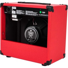 Resim Laney LX35R-RED Elektro Gitar Amfisi (Kırmızı) | 35W Güç Reverb Efekti Retro Kırmızı Kaplama 