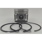 Resim Motokent Piston + Segman Seti (Std - Çap 76.00 mm):Yanmar / 3Tnv76 