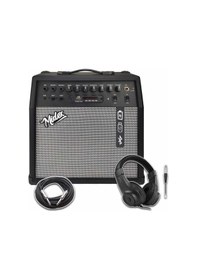 Resim Midex Mga-50hd Elektro Gitar Amfisi 50 Watt Usb Bluetooth Şarjlı 4 Girişli Kulaklık Ve Kablo Dahil 