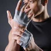 Resim 1 Çift Unisex Hafif Dört Parmaklı Egzersiz Eldiveni, Fitness İçin Tutma Kavrama ile, Dört Parmaklı Güç Antrenmanı Eldivenleri - Siyah, Polyester Örgü, Ağırlık Kaldırma ve Bodybuilding İçin Uygun, Evrensel Fitness Eldivenleri, Ağırlık Kaldırma Eldivenleri | Örgü Dokusu 