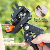 Resim Tek Paket Bahçe Makası Süper Keskin Ağır Hizmet Tipi Bahçe Makasları Hassas Mühendislik Araçları Kolay Budama ve Şekillendirme için Güvenlik Kilidi ile - Ergonomik El Tipi Düzeltici Bahçıvanlık, Çit ve Peyzaj Tasarımı için Uygun 