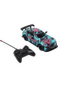 Resim Ctoys 1:16 Uzaktan Kumandalı Neon Işıklı Spor Araba Turkuaz P383 